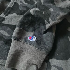 Champion Gray Camo Hoodie